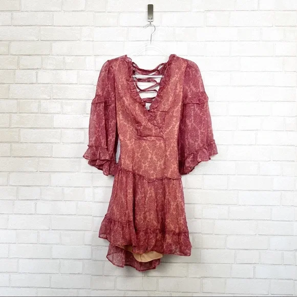 saints secrets red dress Saints and Secrets red floral